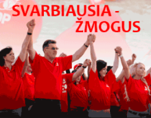 LSDP: šūkiuose – svarbiausia žmogus, gyvenime – ne visada savrbiausia žmogus.