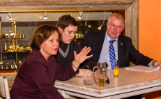 A. Anušauskas (dešinėje). Nuotr. facebook.com