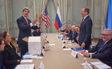 Akimirka iš JAV ir Rusijos derybų. Nuotr. washingtonpost.com