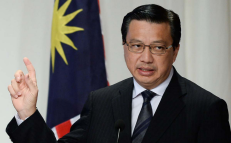 Malaizijos transporto ministras Liau Tiong Lajus.