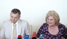 Ligonių kasos ir Sveikatos ministerijos vadovai. Nuotr. E.eu