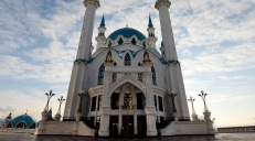 Kolsarifo mečetė Kazanė (Tatarstanas, Rusija). 