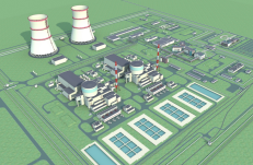 Astravo atominės projekto vaizdas.