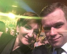 G. Landsbergis (dešinėje). Nuotr. facebook.com