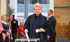 Prezidentė D. Grybauskaitė atidavė savo balsą už konservatorių permainas. Nuotr. prezidentas.lt