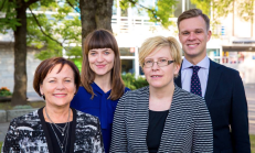 Su konservatoriais į 2016 m. Seimo rinkimus einanti buvusi Finansų ministrė Ingrida Šimonytė (antra iš dešinės) gali daug papasakoti apie banko „Snoras“ sunaikinimo istoriją. Nuotr. facebook.com