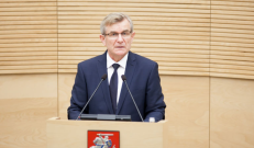 Žaliasis valstietis V. Pranckietis. Nuotr. lrs.lt