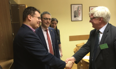 Žaliasis valstietis, NSGK pirmininkas Vytautas Bakas (antras iš kairės). Nuotr. facebook.com