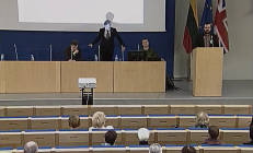 Konferencijos akimirka.