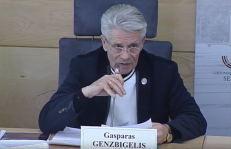 Lietuvos Nepriklausomybės gynimo sausio 13-osios brolijos pirmininkas Kasparas Genzbigelis.