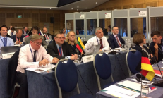 Lietuvos delegacija (antrapoje eilėje). Nuotr. facebook.com