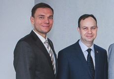 M. Puidokas (kairėje). Nuotr. facebook.com