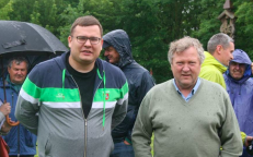 Konservatorius Laurynas Kasčiūnas (kairėje) patyrė šoką. Nuotr. facebook.com