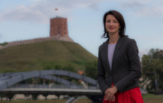 Pasaulio lietuvių bendruomenės pirmininkė Dalia Henkė. Nuotr. pasauliolietuvis.lt