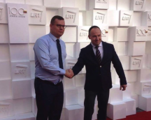 L. Kasčiūnas (kairėje). Nuotr. facebook.com