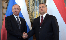 Vengrijos vyriausybės vadovas Viktoras Orbanas (dešinėje). Nuotr. wsj.com