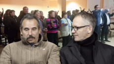 Šarūnas Puidokas (kairėje) ir Audrius Nakas. Nuotr. E.eu