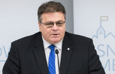 Užsienio reikalų ministras Linas Linkevičius.