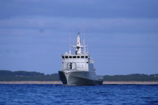 KJP patrulinis laivas „Žemaitis“ (P11). Lietuvos karinių jūrų pajėgų nuotr.