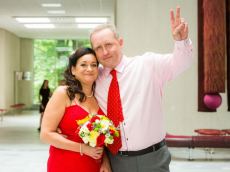 T. Čyvas ir jo sutuoktinė. Nuotr. zmones.lt