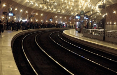 Geležinkeliečių streikas Prancūzijoje.