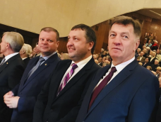 Socialdemokratas Algirdas Butkevičius (pirmas iš dešinės). Nuotr. facebook.com