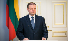 Premjeras S. Skvernelis.