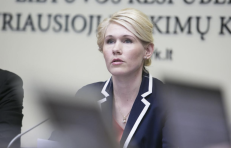 Vyriausiosios rinkimų komisijos vadovė.