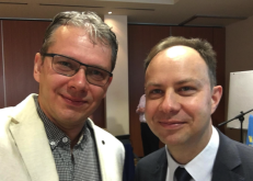 R. Povilaitis (kairėje). Nuotr. facebook.com