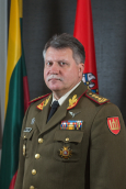 Lietuvos kariuomenės vadas generolas leitenantas Jonas Vytautas Žukas. Ievos Budzeikaitės nuotr. 