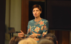 LRTDELFI vadovė Monika Garbačiauskaitė-Budrienė. Nuotr. facebook.com