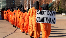 Gvantanamo kalėjimas minint savo veiklos dešimtmetį 2012 metais.