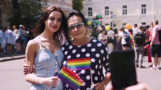 Kitoniškumo ir laisvės eitynių „Už lygybę“ akimirka.