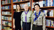 M. Garbačiauskaitė-Budrienė (dešinėje). Nuotr. facebook.com