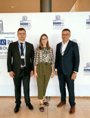 L. Kasčiūnas, R. Miliūtė, V. Bakas. Nuotr. facebook.com