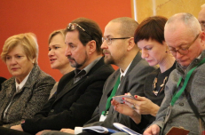 Lietuvos radijo ir televizijos komisijos pirmininkas, žinomas kovotojas su Rusijos skleidžiama propaganda Mantas Martišius (trečias iš dešinės). Nuotr. facebook.com