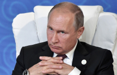 Teroristinės Rusijos lyderis V. Putinas. Nuotr. washingtonexaminer.com