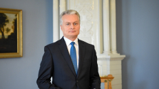 LR prezidentas G. Nausėda. Nuotr. prezidentas.lt