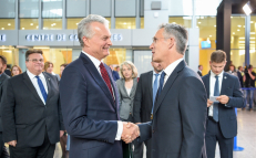 Susitikimo akimirka. Nuotr. prezidentas.lt