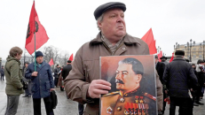 Rusijoje Stalinas vis dar tebešlovinamas.