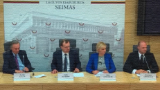 Partijos „Centro partija – Gerovės Lietuva“ lyderiai 2020 m. rinkimuose į Seimą.