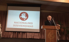 Partijos „Nacionalinis susivienijimas“ lyderis V. Radžvilas. Nuotr. facebook.com