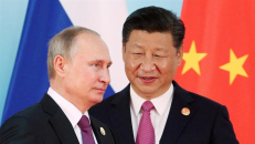 Grėsmių Lietuvos nacionaliniam saugumui Rusijos ir Kinijos lyderiai.
