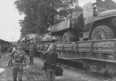 Sovietų kariuomenės išvedimas 1993 m. rugpjūčio mėn. KAM archyvo nuotr.