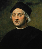 Kristupas Kolumbas. Dailininko Ridolfo Ghirlandaio (1483–1561) pieštas portretas. Wikipedia.org.  