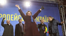 Maidano revoliucijos metu tuometinė LR Seimo pirmininkė, kaip ir daugelis ryškiausių Lietuvos politikų, Kijevo centre rėkavo uždegančius lozungus.