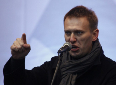 Rusijos opozicijos ir kovos su korupcija aktyvistas Aleksejus Navalnas 