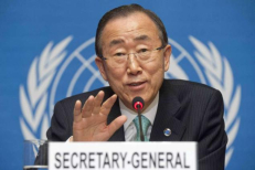JT generalinis sekretorius Ban Ki-moonas. EPA-ELTA nuotr.