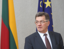 Lithuanian Prime Minister Algirdas Butkevicius