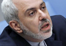 Irano užsienio reikalų ministras Mohamedo Džavadas Zarifas 
